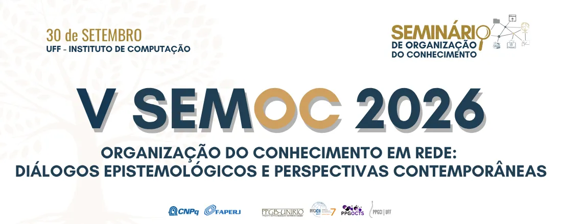 V Seminário de Organização do Conhecimento