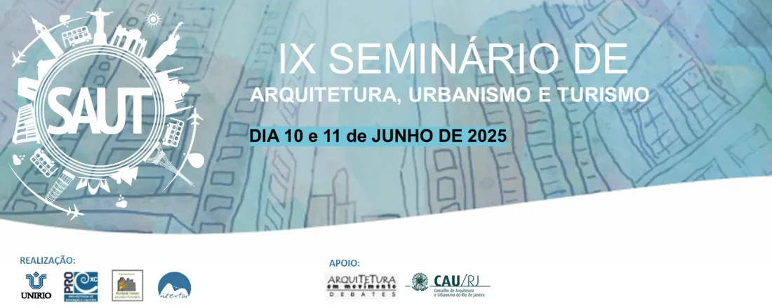 IX Seminário de Arquitetura, Urbanismo e Turismo