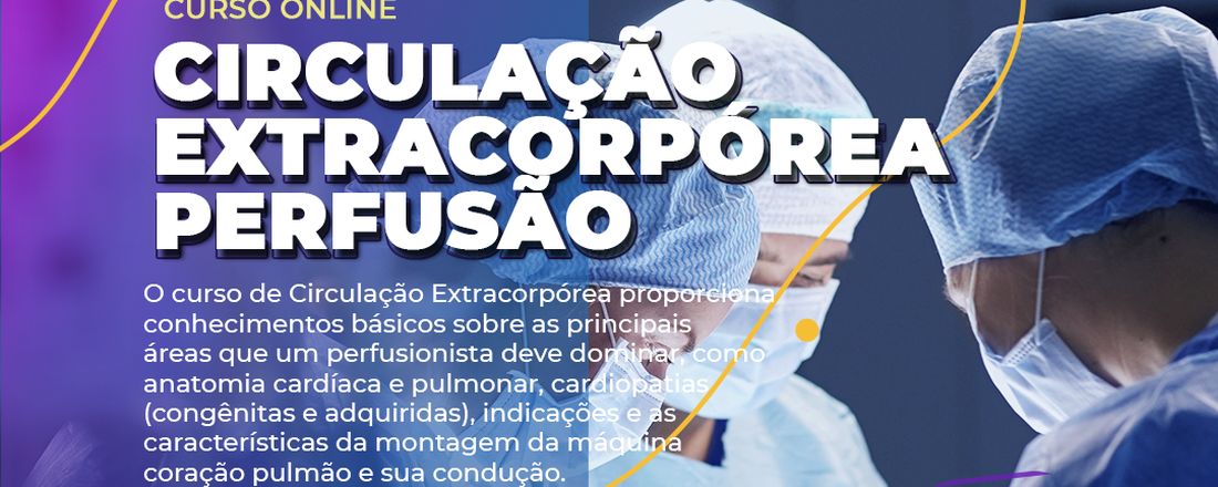 Curso pós-graduação de perfusão sanguínea