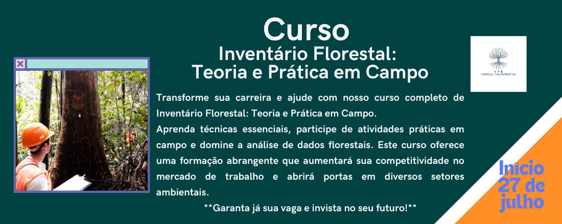 Curso de Inventário Florestal: Teoria e Prática em Campo