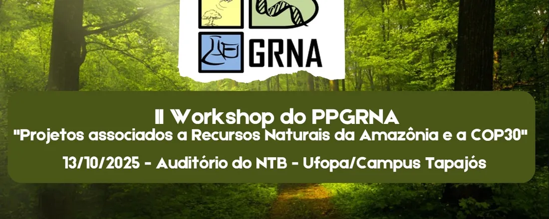 II Workshop do Programa de Pós-graduação em Recursos Naturais da Amazônia