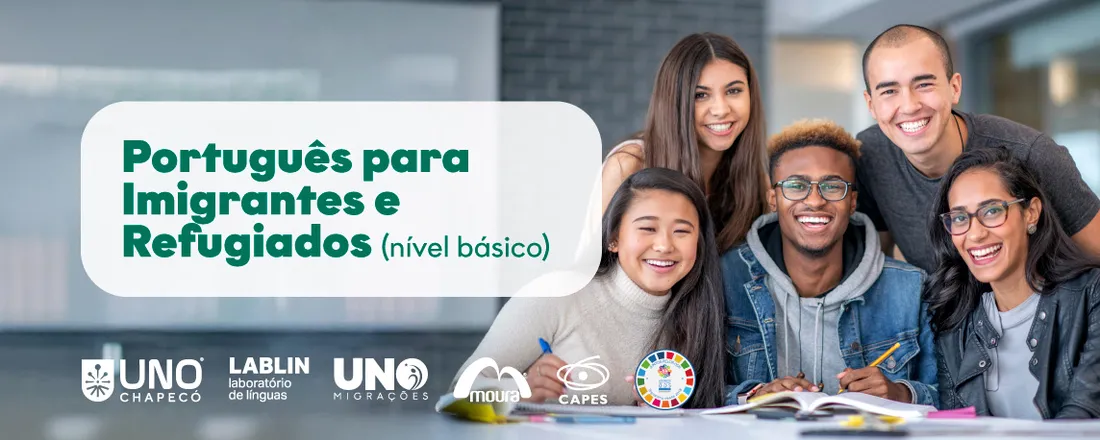 Curso de Português para Imigrantes e Refugiados (nível básico)