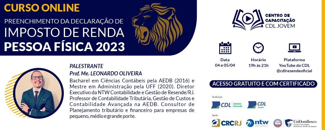 Declaração de Imposto de Renda 2023