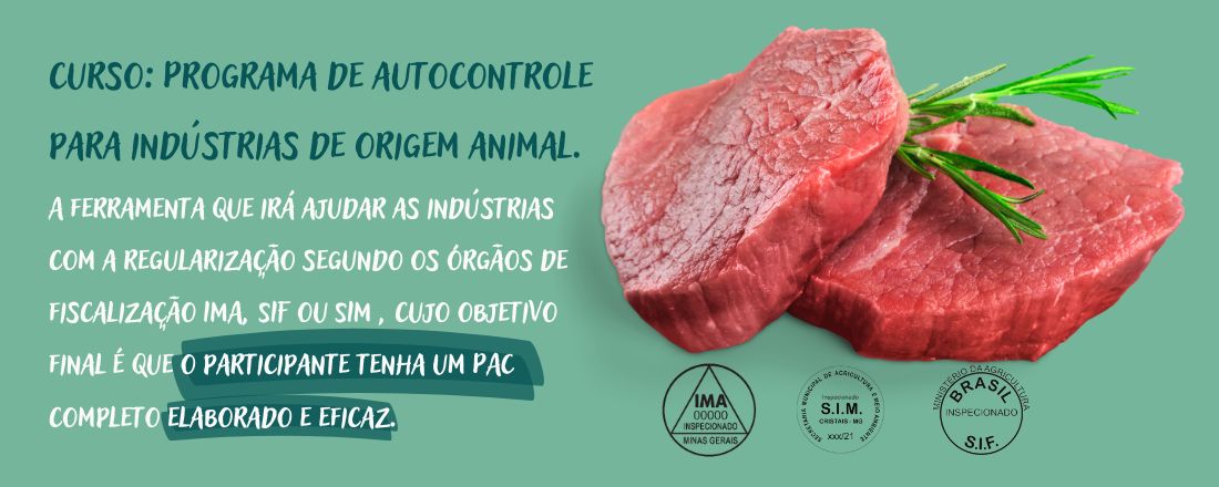 Programa de autocontrole para indústrias de origem animal