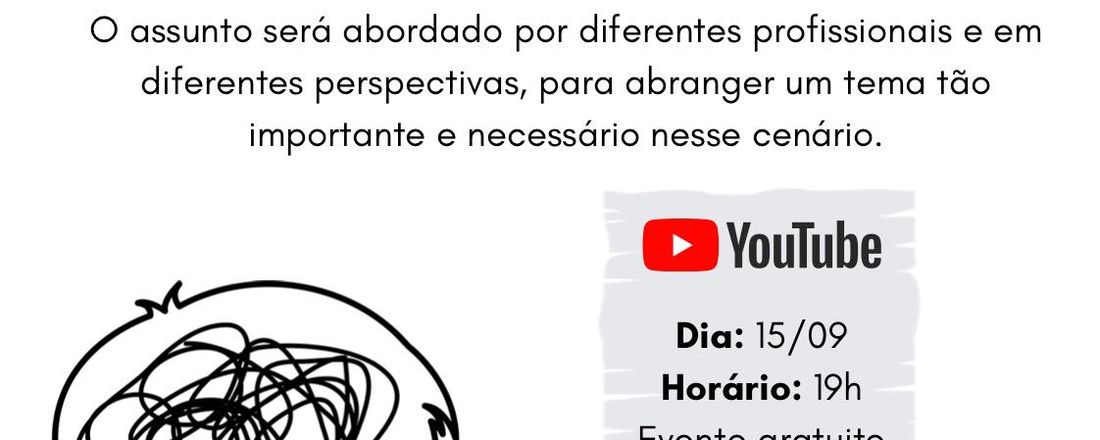 Mesa-redonda: Saúde Mental no Período de Pandemia