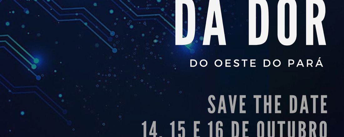 I Jornada de Tecnologias para Controle da Dor do Oeste do Pará