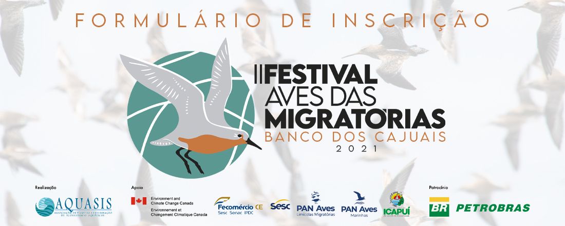 II Festival das Aves Migratórias - Banco dos Cajuais