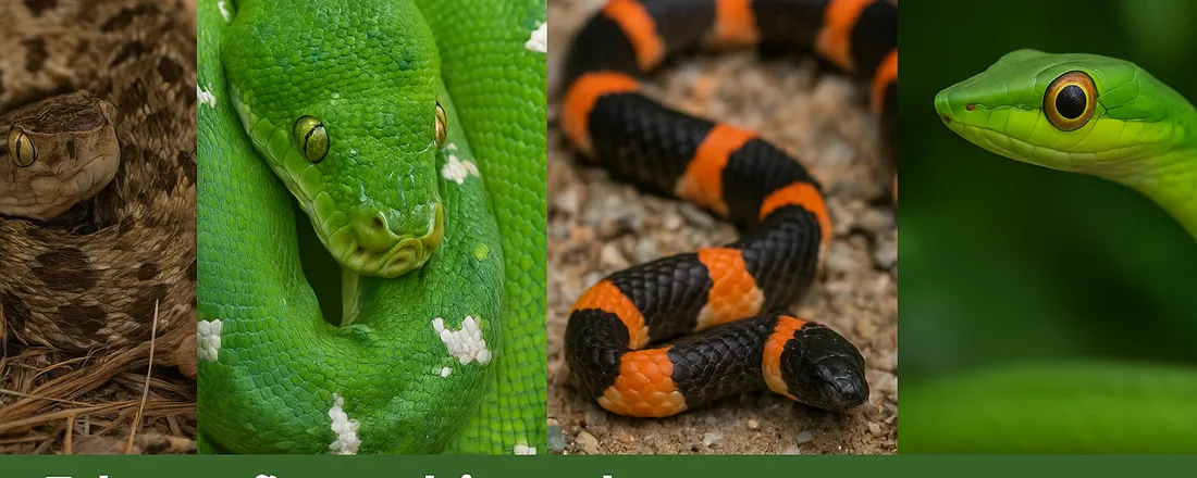 Educação ambiental com serpentes