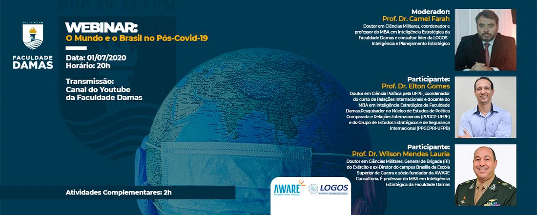 Webinar: O Mundo e o Brasil no Pós-Covid-19