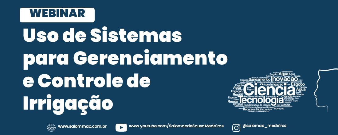 WEBINAR: Uso de Sistemas para Gerenciamento e Controle de Irrigação