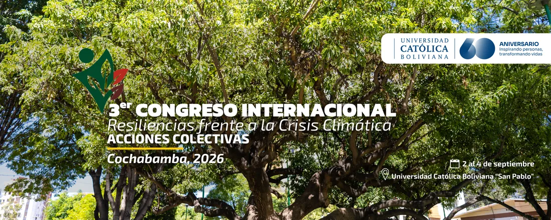 III Congreso Internacional Resiliencias frente a la Crisis Climática - Acciones Colectivas