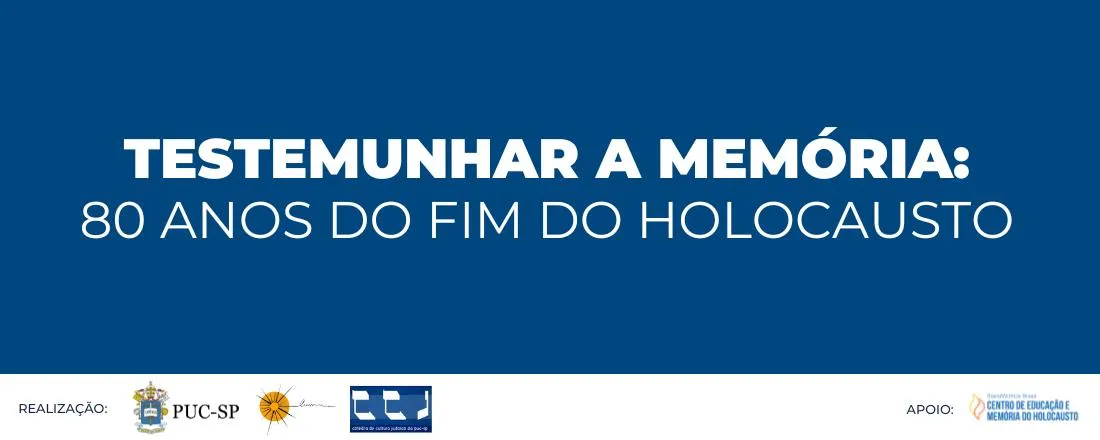 Testemunhar a Memória: 80 Anos do Fim do Holocausto