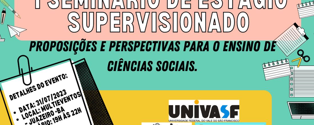 I Seminário de estagio supervisionado - I SES