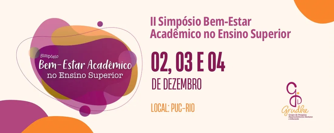 II Simpósio Bem-Estar Acadêmico no Ensino Superior