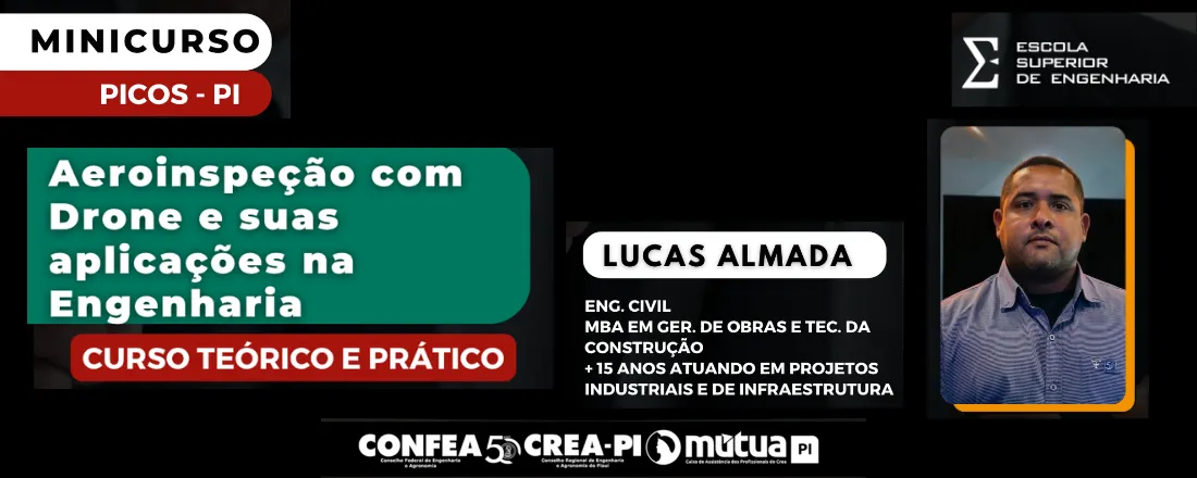 CURSO - PILOTO DE DRONES PARA AEROINSPEÇÃO