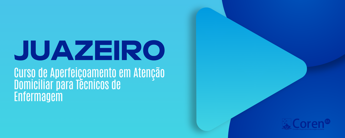 Curso para Téc. de Enfermagem em Atenção Domiciliar - Juazeiro (01/08)