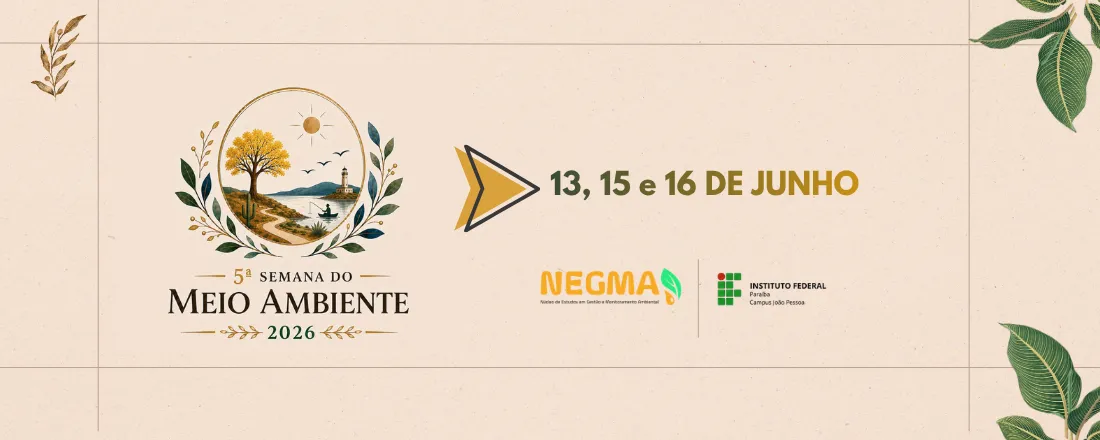 5ª Semana do Meio Ambiente do IFPB