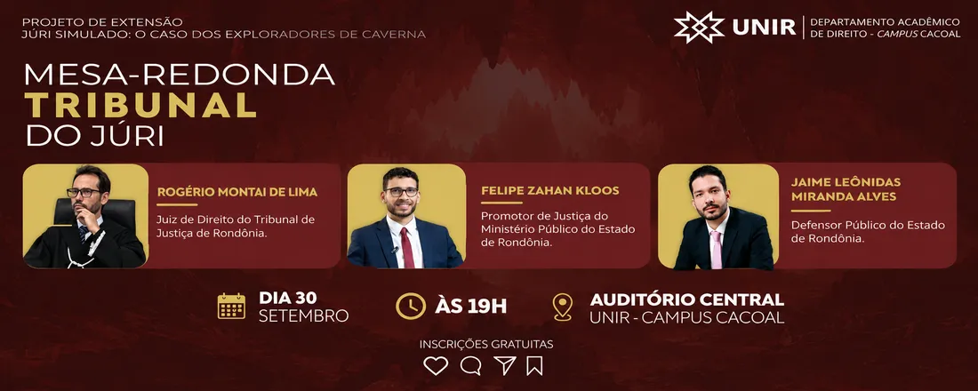 Mesa-redonda: Tribunal do júri