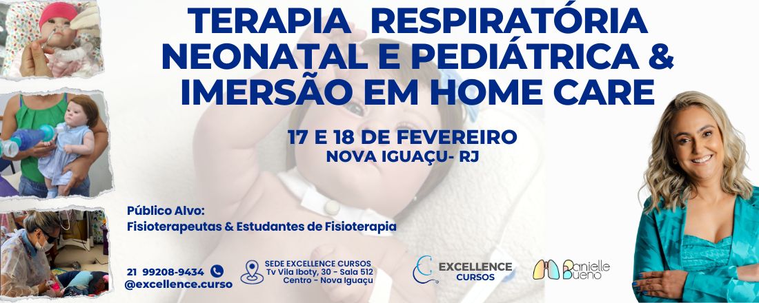 Terapia Respiratória Neonatal e Pediátrica & Imersão em Home Care