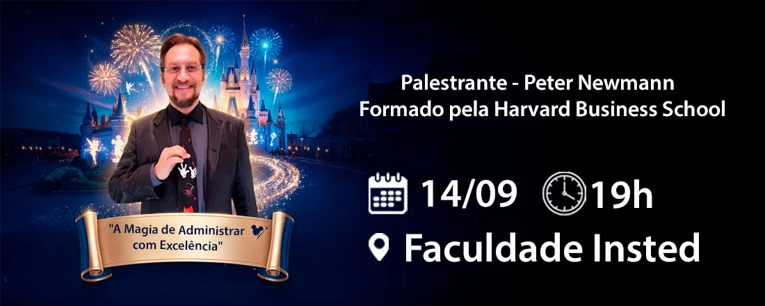 Palestra A Magia de Administrar com Excelência