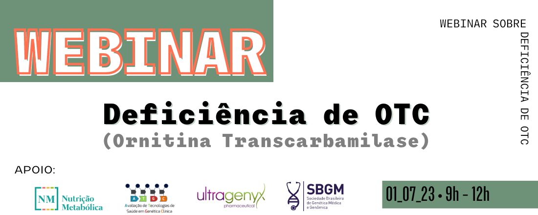 I Webinar Sobre Deficiência de OTC