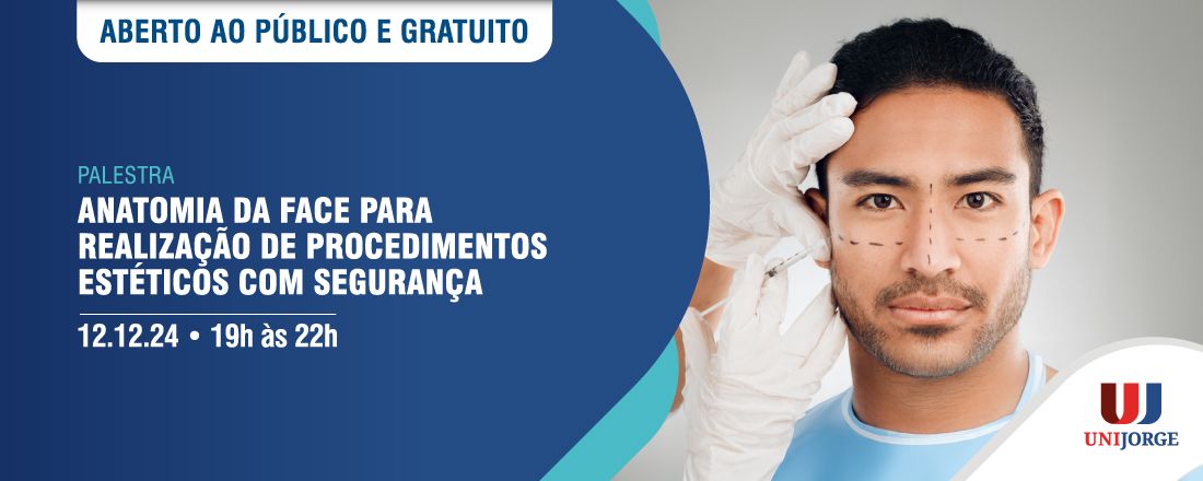 Anatomia da face para realização de procedimentos estéticos com segurança
