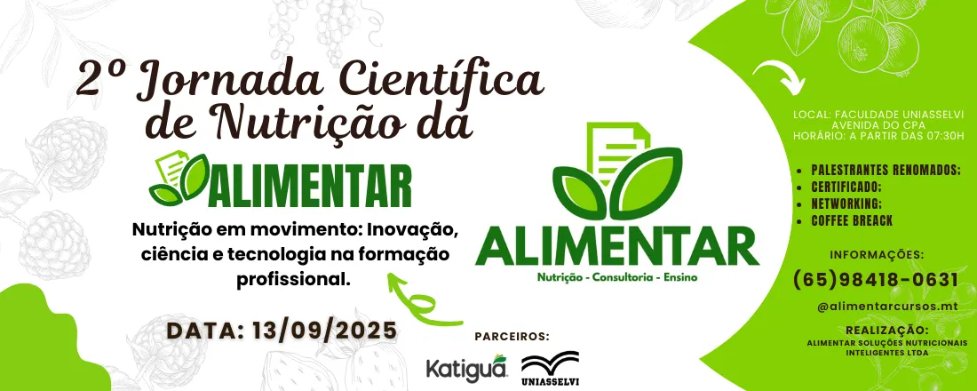 II Jornada Científica de Nutrição da Alimentar