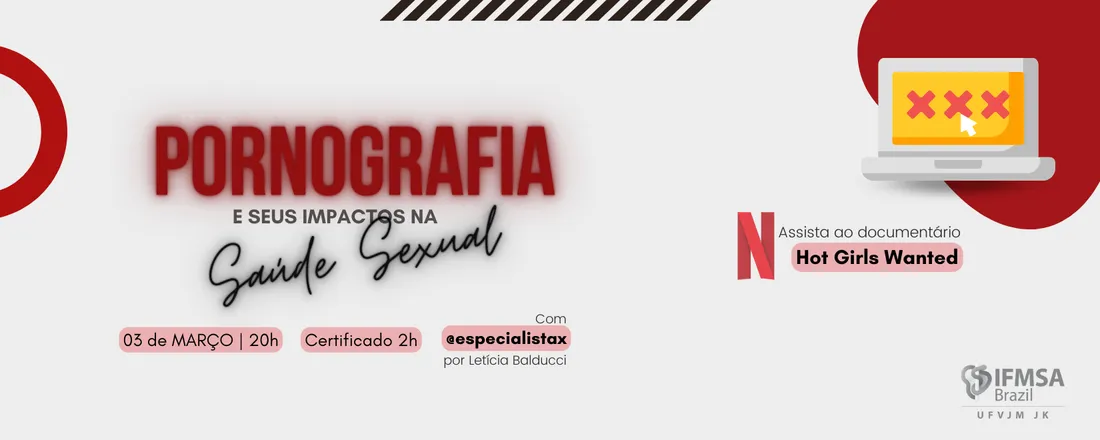 Pornografia e seus impactos na Saúde Sexual