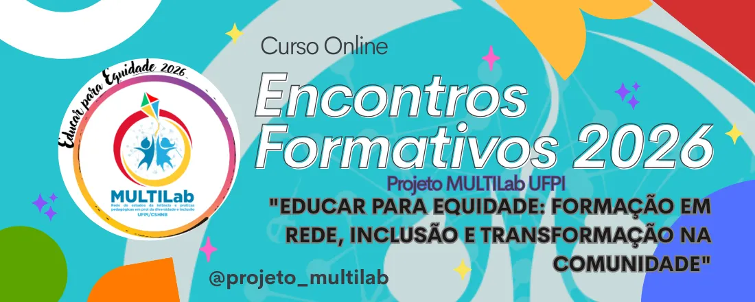 Curso de Formação: ENCONTROS FORMATIVOS DO MULTILab UFPI 2026