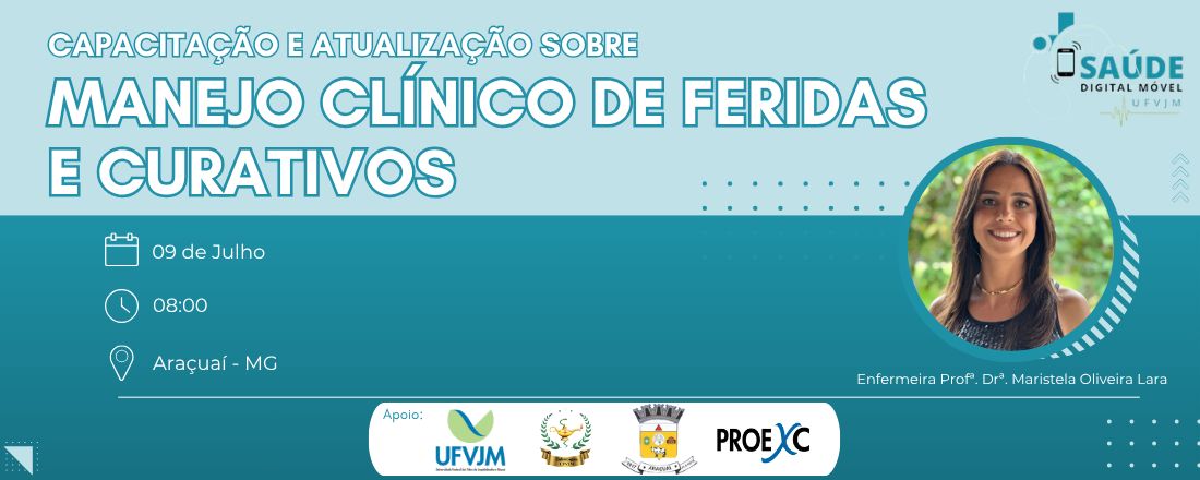 Capacitação e atualização sobre manejo clínico de feridas e curativos