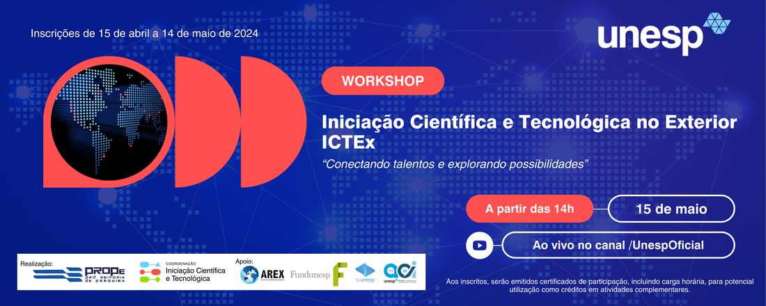 Iniciação Científica e Tecnológica no Exterior - ICTEx