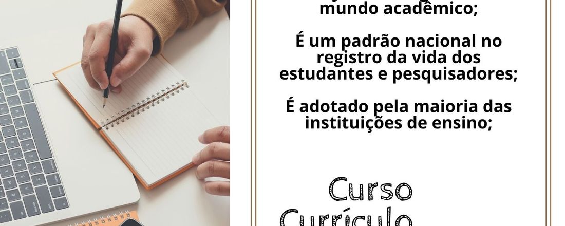 Curso Currículo Lattes - nível básico