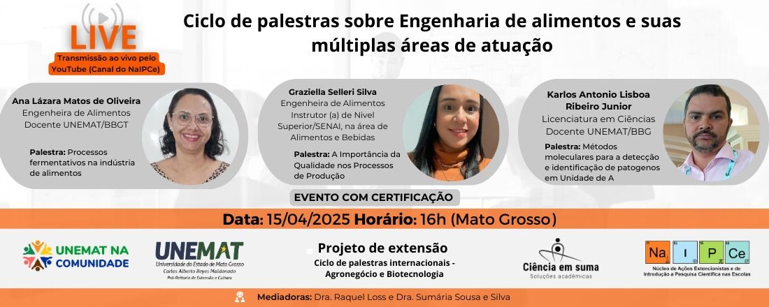 Engenharia de alimentos e suas múltiplas áreas de atuação