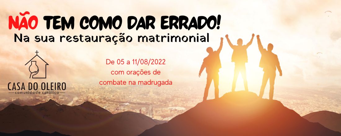 Não Tem Como Dar Errado Na Sua Restauração Matrimonial