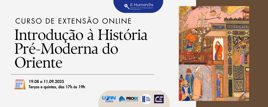 Introdução à História Pré-Moderna do Oriente (Curso de Extensão Online)