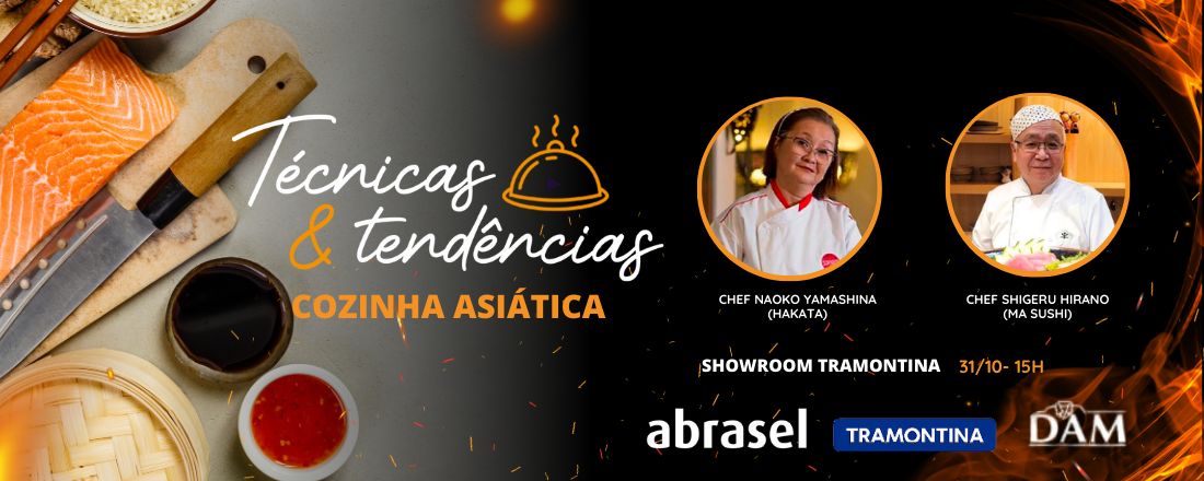 Técnicas e Tendências : Cozinha Asiática