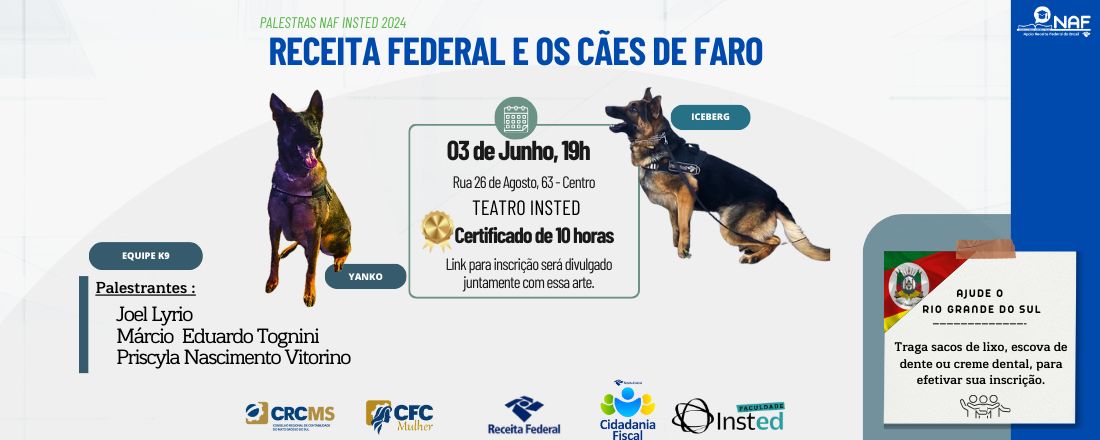 Cidadania Fiscal e os Cães de Faro - K9