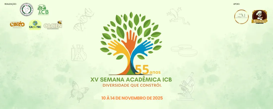 XV SEMANA ACADÊMICA DO INSTITUTO DE CIÊNCIAS BIOLÓGICAS