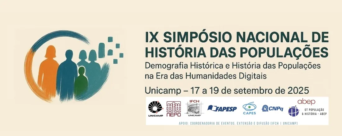 IX Simpósio Nacional de História das Populações: Demografia Histórica e História das Populações na Era das Humanidades Digitais