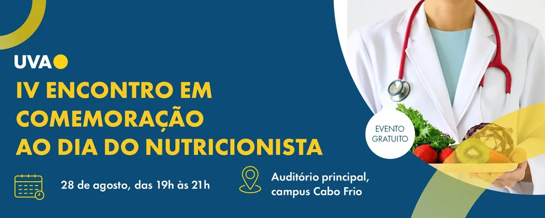 IV Encontro em Comemoração ao Dia do Nutricionista (Cabo Frio)