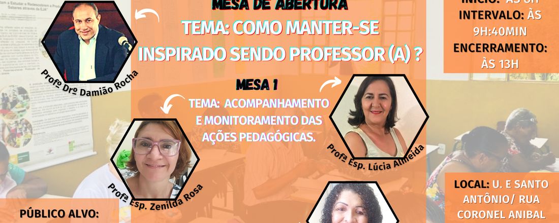 4º CICLO DE FORMAÇÃO DE EDUCADORES PROAJA/ CONSAES EM VALENÇA DO PAIUÍ.