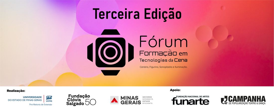 3º Fórum Formação em Tecnologias da Cena