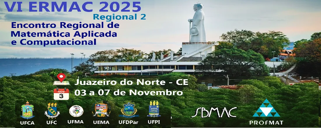 VI Encontro de Matemática Aplicada e Computacional (ERMAC)