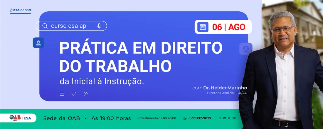 PRÁTICA EM DIREITO DO TRABALHO