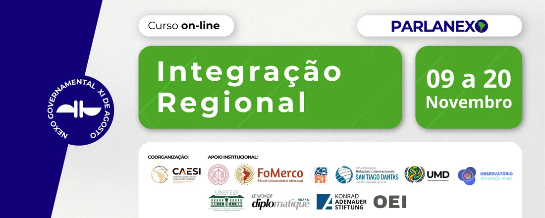 PARLANEXO - Curso de Integração Regional