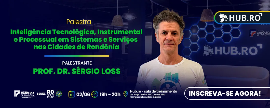 Palestra de Socialização no Hub. RO