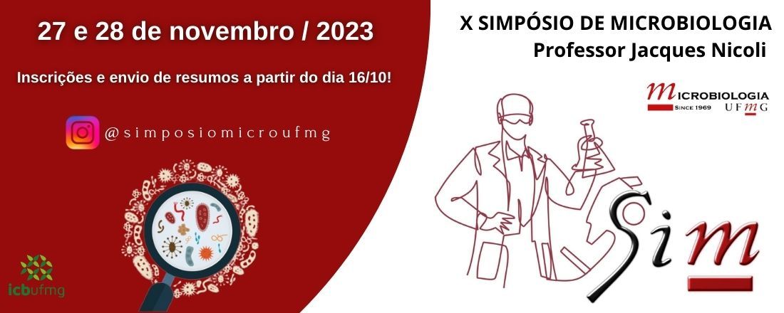 X SIMPÓSIO DE MICROBIOLOGIA DA UFMG - Professor Jacques R Nicoli