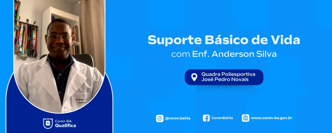 Coren-BA Qualifica em Piatã | Suporte Básico de Vida 05/07