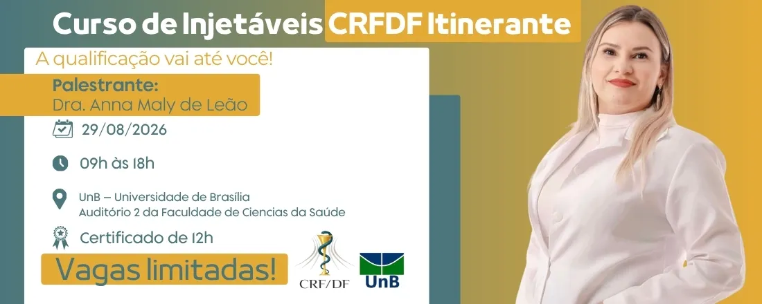 Curso de Injetáveis – CRFDF Itinerante