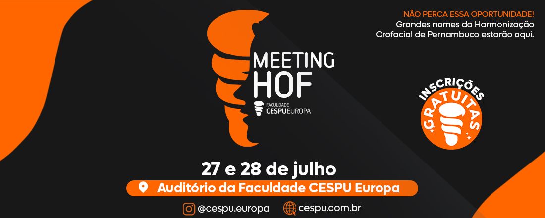 Meeting HOF - Faculdade CESPU Europa